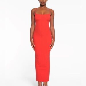 SKIMS Fits Everybody Dress - Poppy